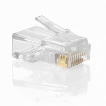 이지넷 NEXT-RJ45 CAT.5e 모듈러 커넥터 100개, 상세페이지 참조, 1개