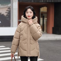 기본 솜털 오버핏 다운 겨울 경량 여성 롱 숏 패딩 깔깔이 덕 공용 커플 후드 바람막이 점퍼