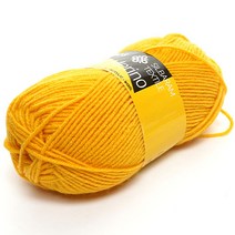 삼남뜨개실 메리노 골드 100g 40컬러 목도리실 털실 겨울실, 메리노 골드 100g 029 옐로우