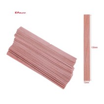 양초 용 초 나무 심지 50 개 간장 또는 팜 왁스 만들기 용품 13/12.5/8Mm DIY, CHINA, 50pcs 13x130mm