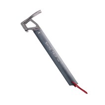 몽골텐트 천막 행사천막 야외 캠핑 망치 알루미늄 합금 등산 망치 캠핑 텐트 스카이 커튼, 01 Silver