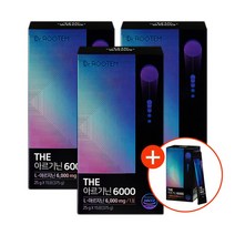 닥터루템 L 아르기닌 6000mg 고농축 액상 스틱 x4팩 8주분, 375g, 4박스