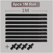 티트랙 T트랙 슬라이더 프로파일 목공 게이지led 트랙 라이트 레일 0.5m 2 208, 하늘색, 검은색