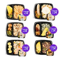 런잇 간편 다이어트 냉동 도시락 닭가슴살 골라담기, 다섯가지나물밥&두부스테이크 229g 1팩