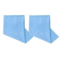 피닉스 초극세사 건식 스포츠 타올 2종 SET, 블루+블루, 1세트