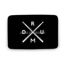 드럼매트 자동차펫 매트 러그 드럼 스틱 드러머 플로어 도어 주방 욕실 Si, [01] 15inx25in, [01] white