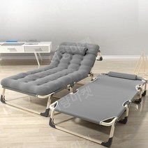 접이식간이침대 보조 이동식 접는 폴딩 베드 각도조절 사무실 병원 캠핑 침대, 56x176 F타입