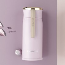 텀블러 304 스테인레스 물컵 대용량 거름망포함 티컵, 테슬라310M라이트핑크(필터리스), 컵솔을 넣다