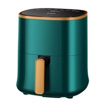 domiheat 대용량 5L 에어프라이어, 녹색, 고급 터치스크린