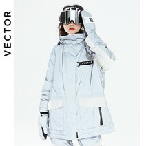 여성스키복 스키복 남자스키복 벡터 용 따뜻한 후드가 달린 용 남성용 방수 방풍 반사 스키 스노우 보드 재킷 야외 의류