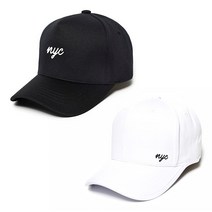 커먼하우스 (빅사이즈) NYC 스판 볼캡 남자 대두모자 큰머리, 블랙B