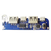 듀얼 USB 3.7V 5V 2A 부스트 모바일 파워 뱅크 DIY 파워 뱅크 충전기 보드 모듈