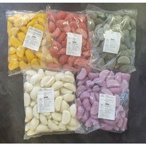 무지개 바람떡 오색바람떡 바람떡 팥앙금