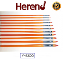 헤렌드 Y-8300 수채화붓 꽃붓 날카로운 선 붓 / 옵션선택, 20호