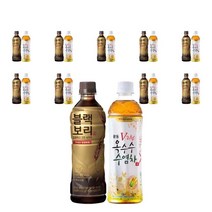 블랙보리520ml 광동옥수수수염차500ml 각10개(총20개)구성, 520ml, 20개