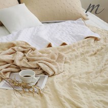 [밀리홈] 보르디 고주파 세미마이크로 차렵이불 퀸