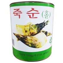 ppp 죽순캔 죽순홀 명진 2.8kg 업소용 통조림 죽순 요리, 2개
