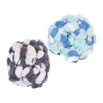 Pom Chunky Yarn 팔 뜨개질 베개 담요 러그 만들기 핸드 니트 화환, 다른 사람, 다른 사람, 다른 사람