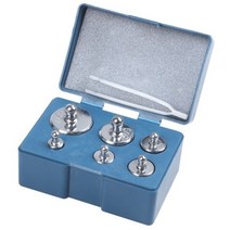 분동 중량 측정 연구실 저울 개 그램 정밀 교정 디지털 세트, Silver