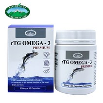 호주 네이쳐스탑 프리미엄 rTG 알티지 오메가3 850mg 90캡슐, 1개