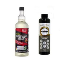 SET 불스원샷 스탠더드 휘발유 500ml 노루크리버 슈티머 엔진코팅제 300ml