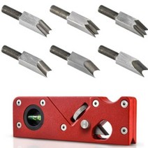 나무모따기대패 모서리대폐 블레이드세트 목수 목공용품, 6종날세트만(본품x)
