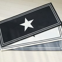 자체제작 스타 주방매트 (3color)