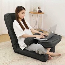 다다미의자 등받이체어 침대 명상 카페 낮은 게으른, C