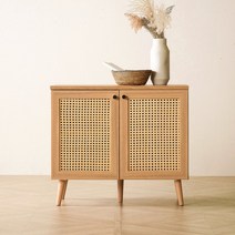 포레 라탄 다용도 수납 거실장 800, 직접조립형DIY