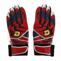 윌슨 디마리니 배팅장갑 양손용 WTABG0704 레드×네이비 WTABG0704