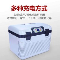 소형 인슐린 냉장고 약품냉장고 휴대용 시약 미니, 12L 업그레이드 모델 아이스백 보내기