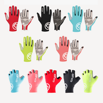 지요 GIYO S02 자전거장갑 반장갑 스판재질 미끄럼방지 충격완화, 긴장갑, 스카이블루