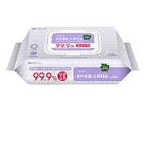 그린핑거 유아용품 소독티슈 캡형 50매, 26개