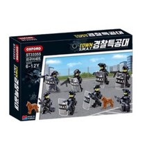 타운스왓 경찰특공대 피규어 세트 ST33355