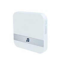 무선 WiFi 초인종 홈 보안 실내 차임 EU 미국 영국 플러그 도어 벨 액세서리에 대 한 433MHz 스마트 수신기, 01 WHITE