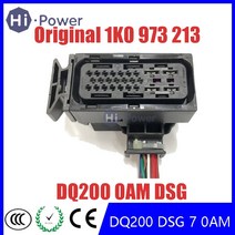 DQ200 0AM DSG 7-Speed 1K0973213 메카트로닉스 와이어 하네스 커넥터 플러그 폭스 바겐 아우디 비틀 캐디 골프 용 피그 테일 포함