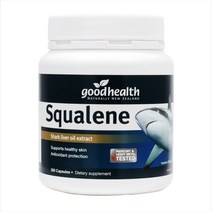 good health Squalene 굿헬스 뉴질랜드 스쿠알렌 샤크 리버 오일 상어 간유 1000mg 300캡슐