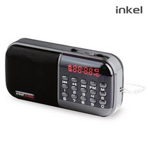 인켈 효도라디오/IK-WR10/TF 2개재생/FM라디오 48237EA, 레드