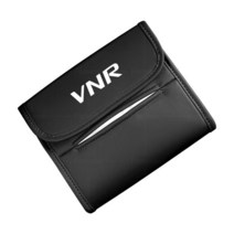 휴대용 가죽 자동차 티슈 상자 선 바이저 행백 볼보 트럭 FMX FH VAH VNR vnx용, 06 For VNR_03 Beige 1PCS