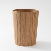 북유럽 일본식 나무 쓰레기통 Fuk Thr 간단한 가정용 크리에이티브 호텔 거실 사무실 종이 바구니, Qu Liu A, CN