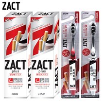 작트 플러스 치약 2개 + 작트 칫솔 2개+마술패치2매