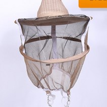 양봉방충모자 낚시 등산 벌초 캠핑 안정망캡, 안전벌망모자