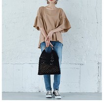 빅 사이즈 와이드 셔츠 브이넥 프릴 드롭 셔츠 여 카카매이 A8 D982V495