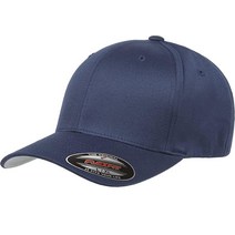 Flexfit 남성용 운동용 야구 피티드 캡 네이비 XLargeXXLarge