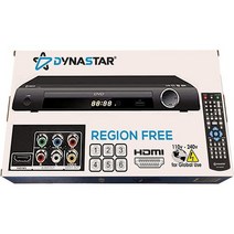지역 무료 DVD 플레이어 HDMI 출력이 있는 Dynastar DVD-X9000HD 케이블 포함 110 - 220 240V Mutli 코드, 기준
