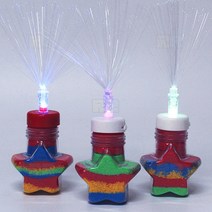 LED 광섬유 별 지층만들기(5인세트)