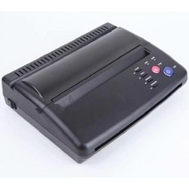 타투전사프린트 문신 도안 패턴 인쇄 프린트 기계 열전사기계, 검은색
