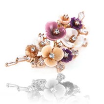 자개 송치 지르코니아 진주 핸드메이드 브로치 리본 장미 카네이션 뱃지 한복 부토니에 핀버튼 옷핀