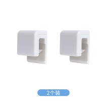 핸드크림짜개 치약 물감 짜개 선반 클렌징 폼 수납 클립 벽 펀칭 방지 화장실 욕실 크리에이티브 벽걸이 부착 걸이, 02 2개장