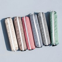 (3개세트) (쥬크박스) 스타일 봉제필통 스트라이프, 상세페이지 참조, 상세페이지 참조